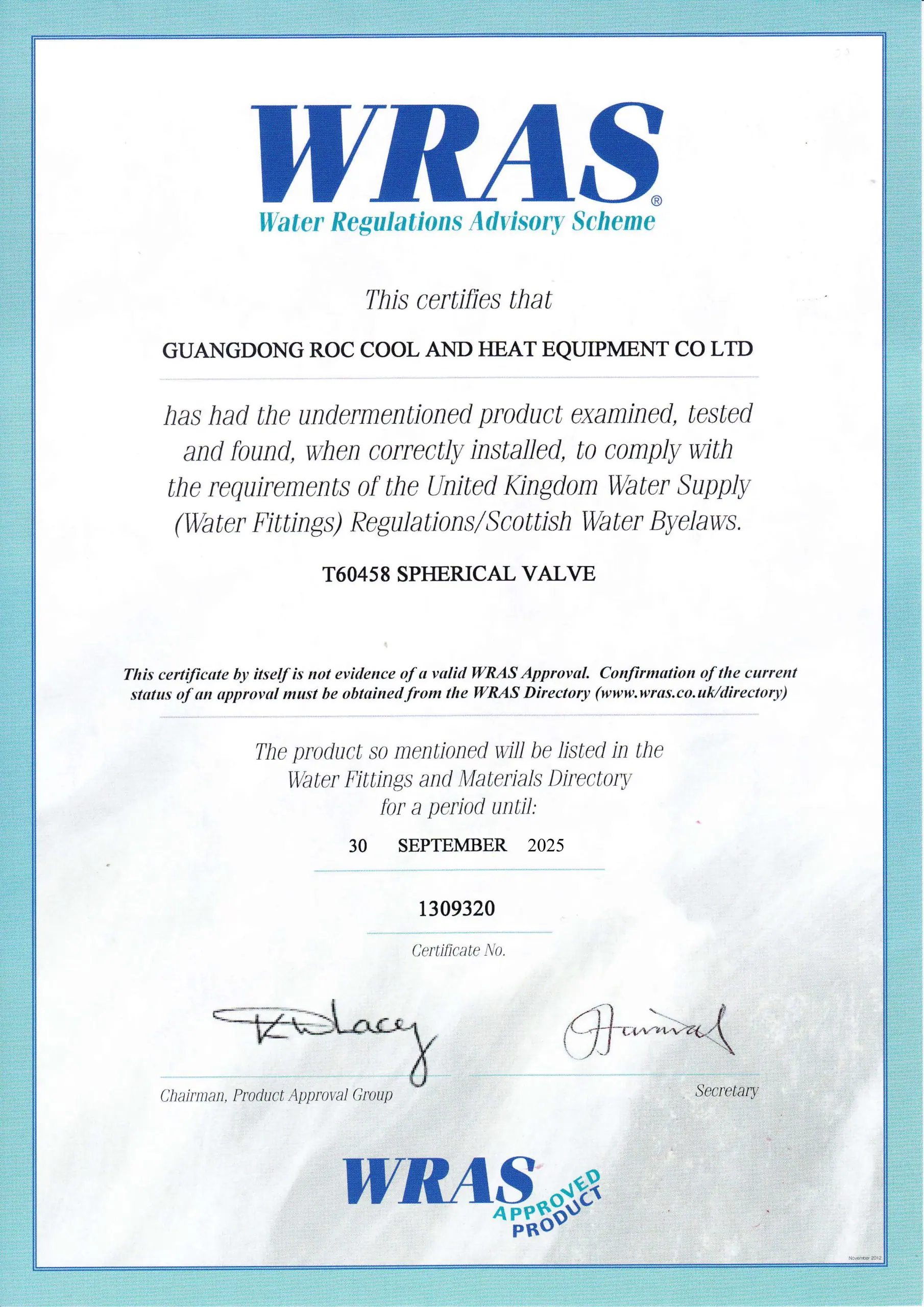 Quality & Certifications 11 Quality & Certifications - ROC