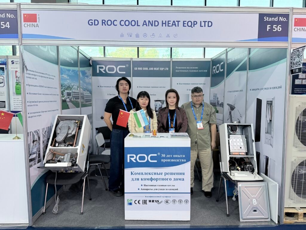 ROC at Aqua-THERM Tashkent 2026 | Wall Hung Boiler Manufacturer Expanding into Central Asia HVAC Market 1 ROC at Aqua-THERM Tashkent 2026
