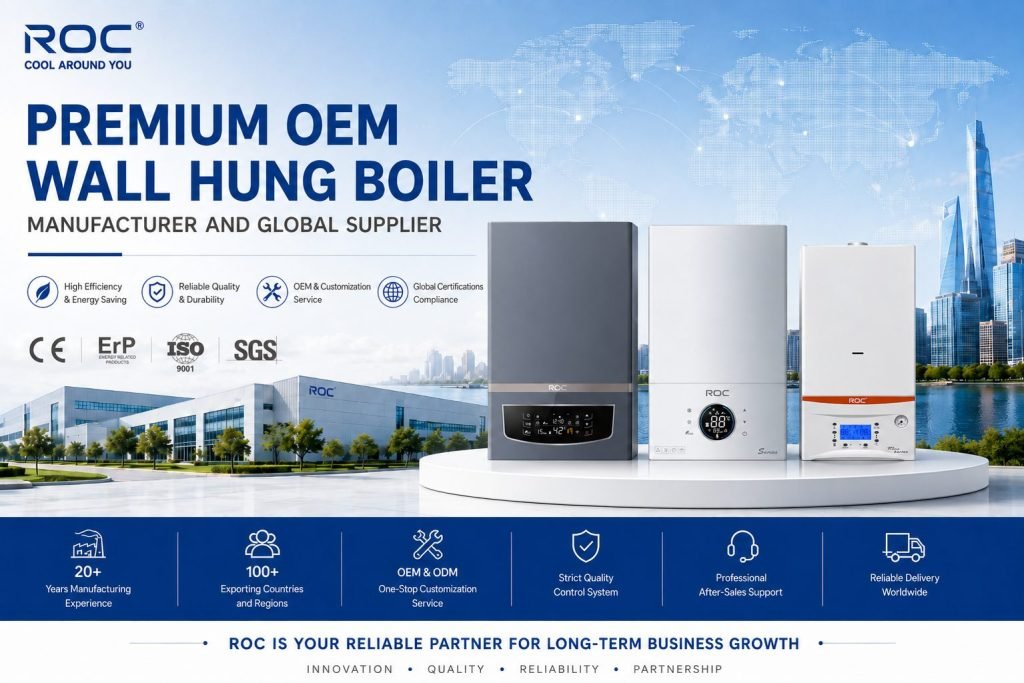 The Ultimate B2B Guide: How to Choose the Right Wall-Hung Boiler for Europe, Middle East, and South America (2026 Edition) 1 Wall hung boiler manufacturers selection guide ROC