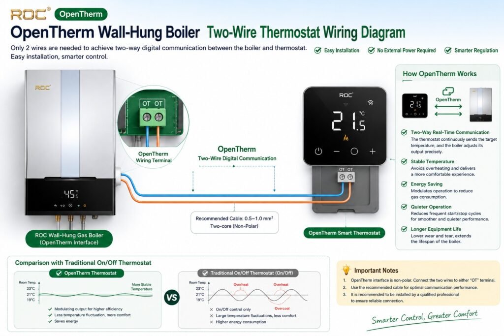 OpenTherm Boiler: Complete Guide for Installers, Distributors and Homeowners (2026) 4 OpenTherm boiler