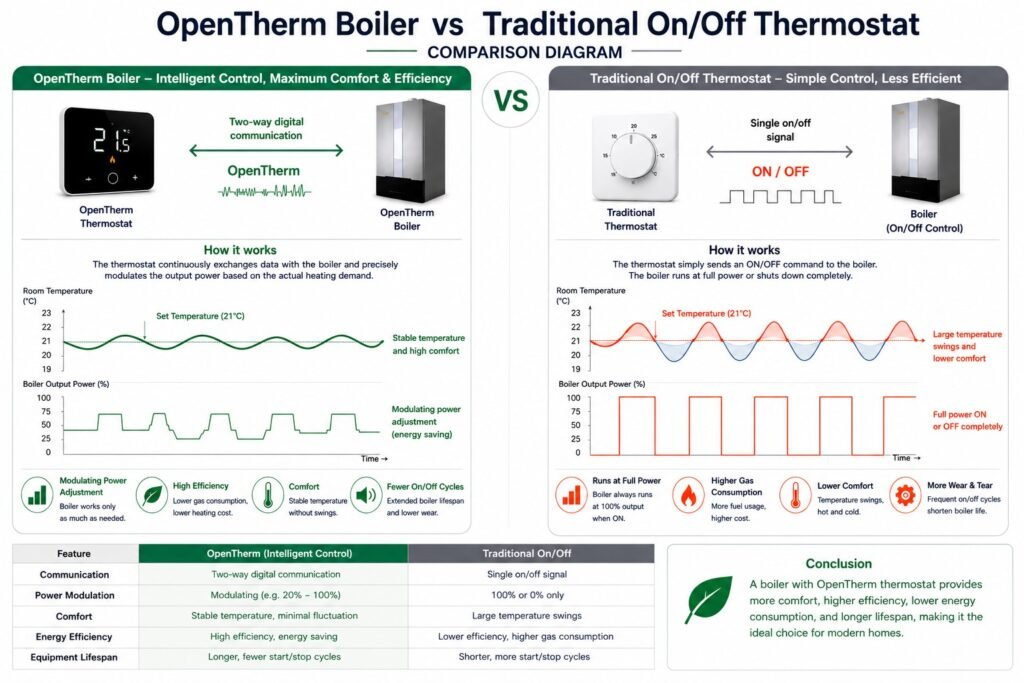 OpenTherm Boiler: Complete Guide for Installers, Distributors and Homeowners (2026) 2 OpenTherm boiler